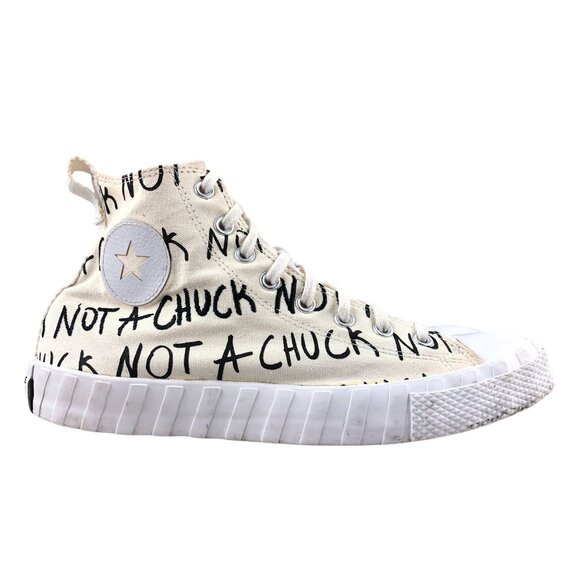 Converse Other - Converse Men's Size 10.5 70 Hi UNT1TL3D Not A Chuck White Sneakers Shoes